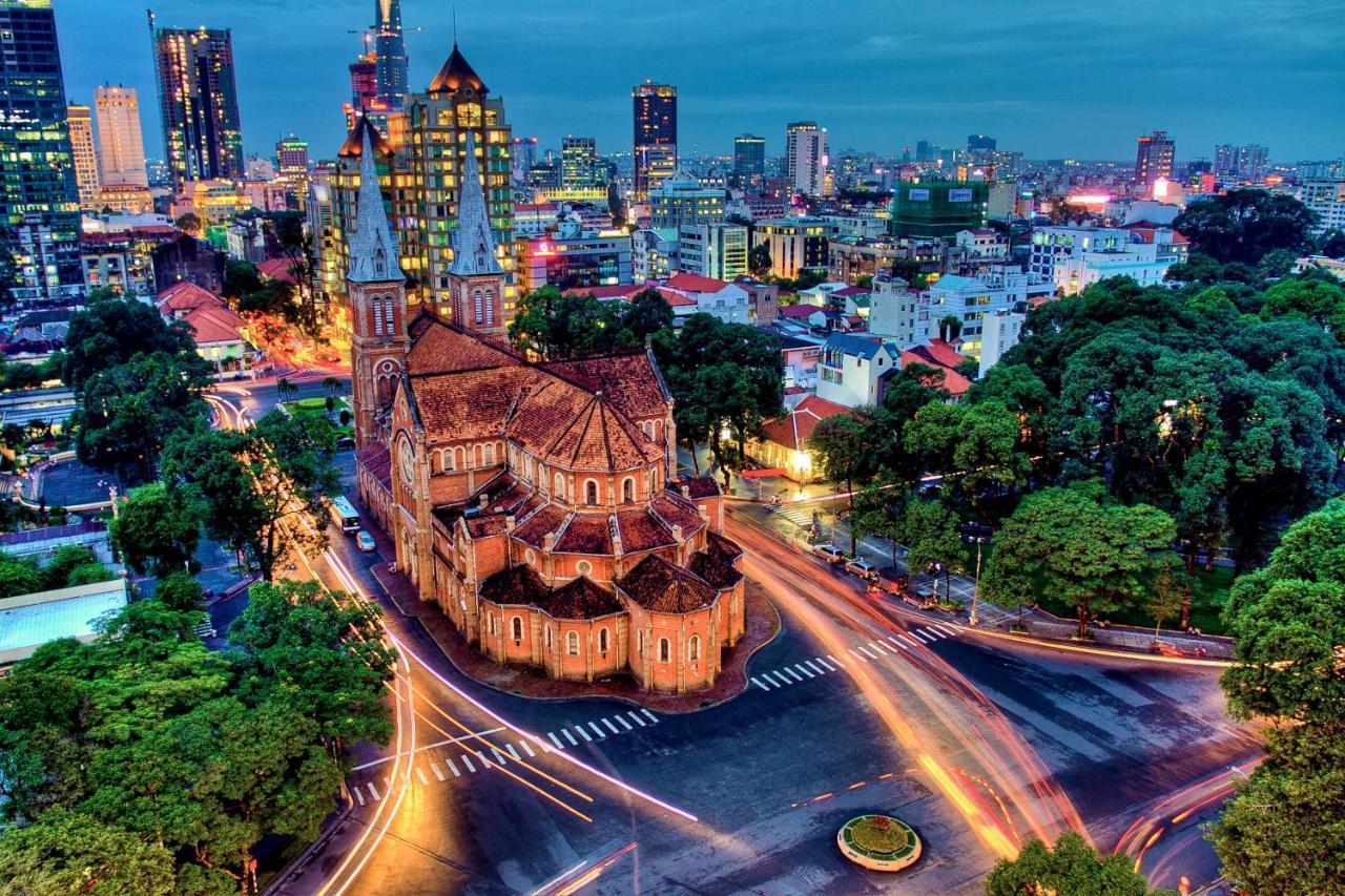 J&K Hotel โฮจิมินห์ซิตี้ ภายนอก รูปภาพ